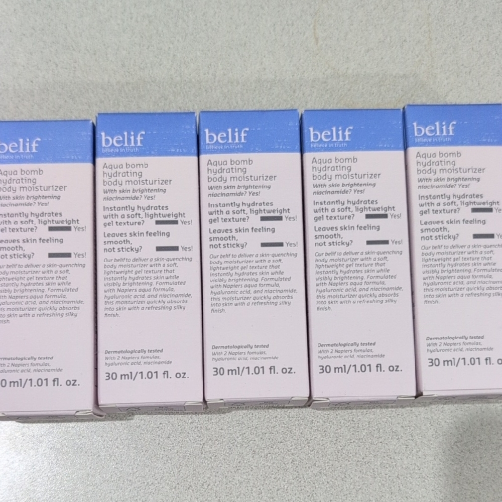 Belif body Moisturizer Lot